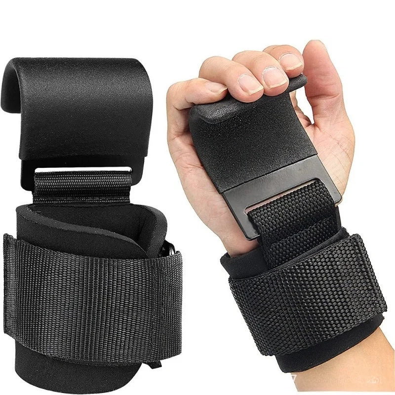 PrimeFit Weight Lifting Hooks with Wrist Support