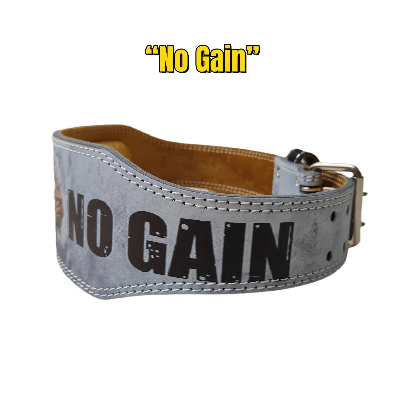 PrimeFit Heavy-Duty Weightlifting Belt – “Violent Dog” Design for Squats & Deadlifts