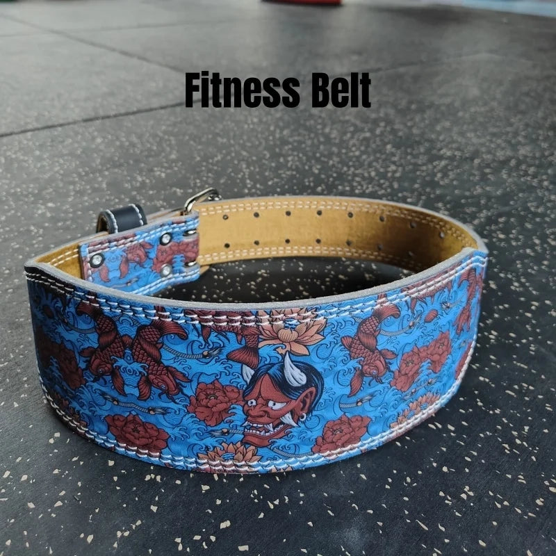 PrimeFit Demon Powerlifting Belt – Heavy Duty Waist Support for Squats, Deadlifts & Strength Training