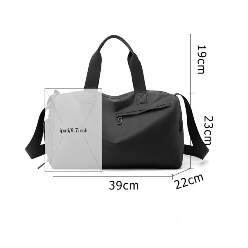 PrimeFit Wet & Dry Gym Travel Bag – Waterproof Fitness Backpack with Shoe & Compartment Separation
