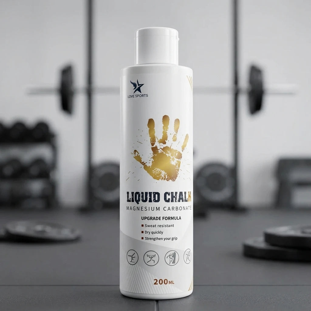 PrimeFit Liquid Chalk Grip Strength – 200ml Anti-Slip Magnesium for Weightlifting, Climbing & Gym Training