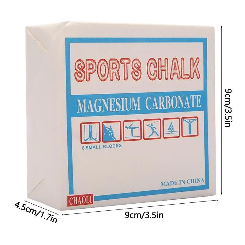 PrimeFit Gym Chalk Block – 65g Anti-Slip Magnesium Grip Chalk for Weightlifting, Climbing & Gym Training
