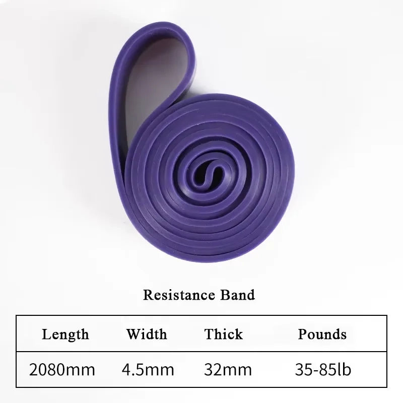 PrimeFit Resistance Band – Stretching & Strength Training Pull Strap for Flexibility, Mobility & Full Body Workouts