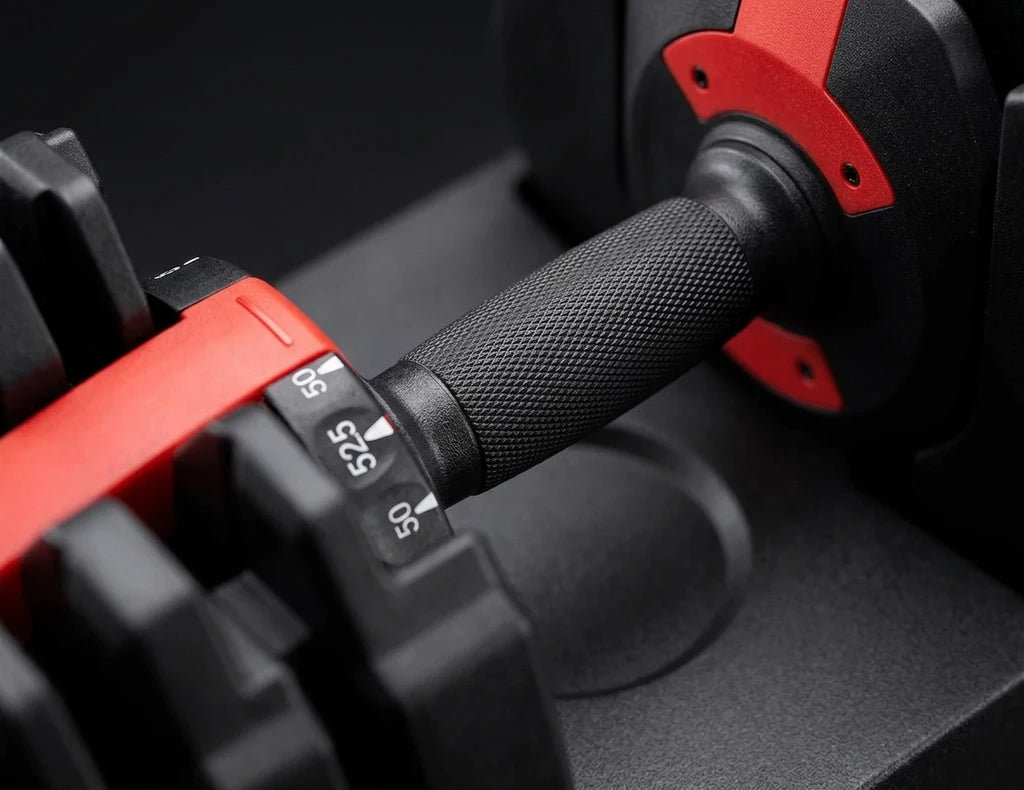 PrimeFit Quick Change Adjustable Dumbbell Set – Full Body Strength Training for Home Gym