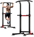 PrimeFit Adjustable Pull-Up & Dip Station – Heavy-Duty Power Tower for Home Gym
