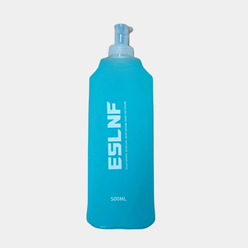 FZCSPEED 500ML Soft Folding Water Bottle – TPU Collapsible Sports Flask for Running & Camping