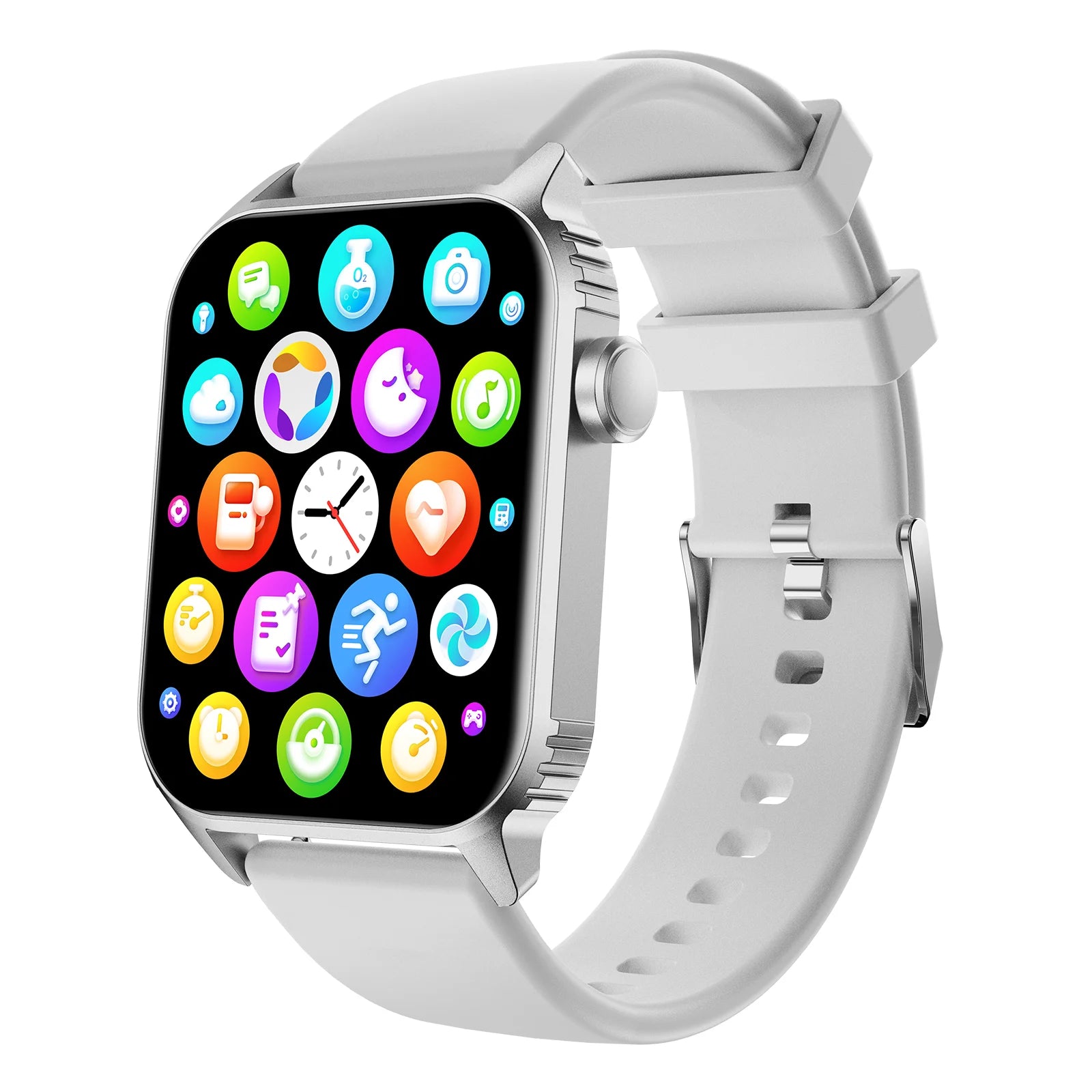 Kuizil TG08 Smartwatch 1.85" – Bluetooth Calling, Fitness Tracker with 100+ Sports Modes, Waterproof Activity Watch for Men & Women