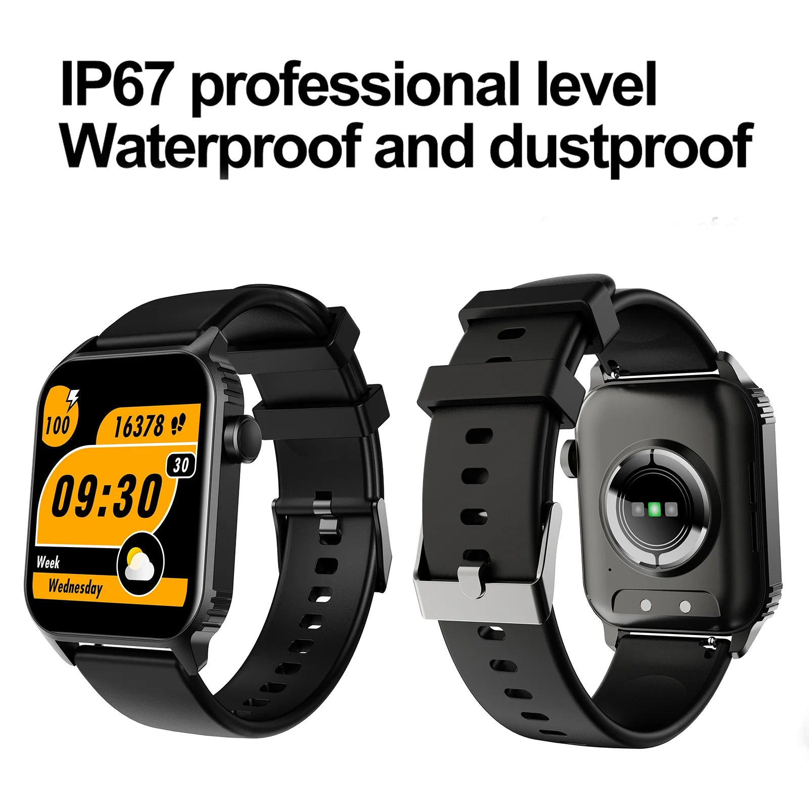 Kuizil TG08 Smartwatch 1.85" – Bluetooth Calling, Fitness Tracker with 100+ Sports Modes, Waterproof Activity Watch for Men & Women