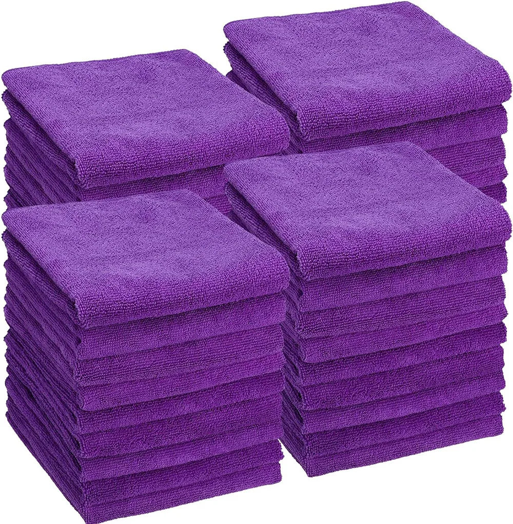 5/10/20PCS Bleach-Proof Microfiber Towels – Quick-Dry Absorbent Hand Towels for Salon, Gym, Spa, Bath, and Shaving