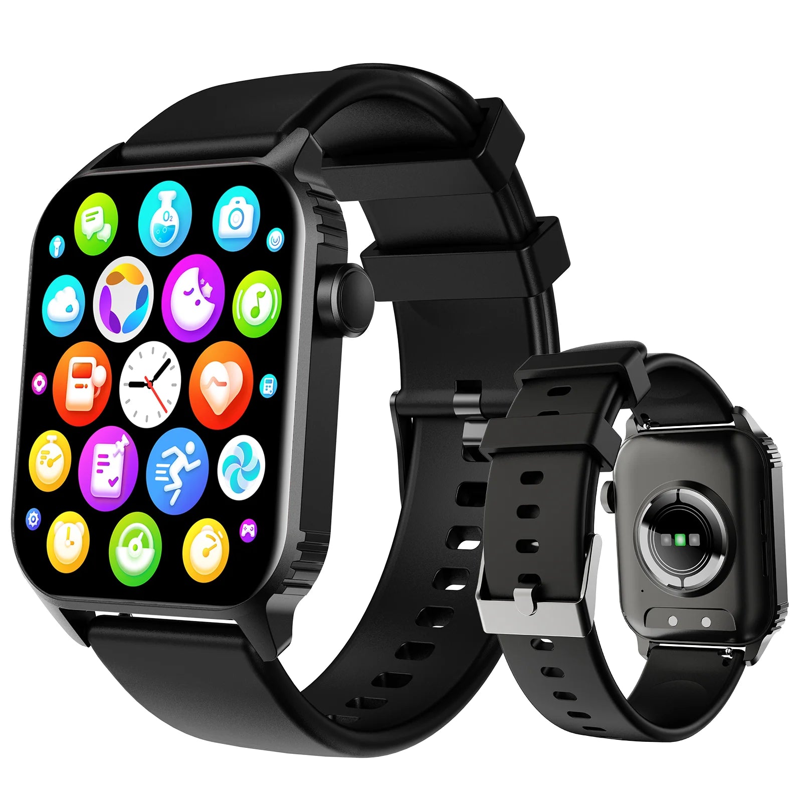 Kuizil TG08 Smartwatch 1.85" – Bluetooth Calling, Fitness Tracker with 100+ Sports Modes, Waterproof Activity Watch for Men & Women