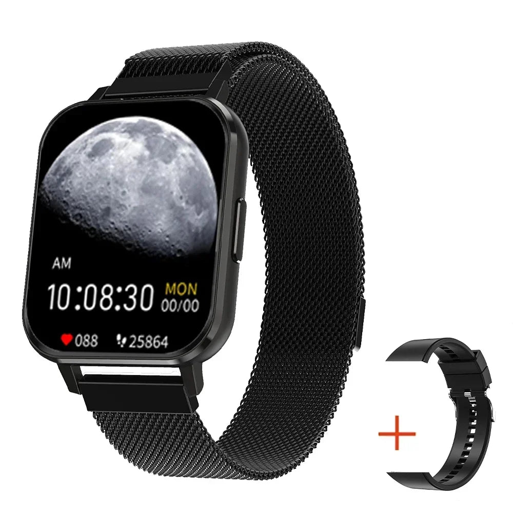 Zordai DTX 2024 Smartwatch – 1.78" Full Touch Fitness Tracker, Heart Rate & Sleep Monitor, IP67 Waterproof for Men