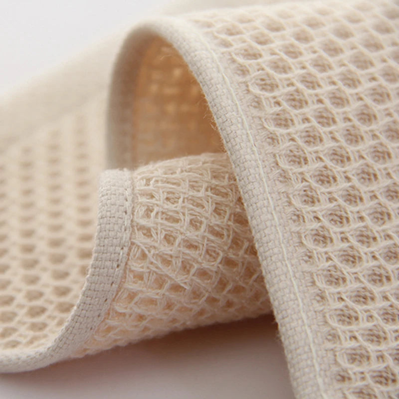 Honeycomb Waffle Cotton Towels for Adults – Super Absorbent, Soft Bath Towel | Buy 2 Bath Towels, Get 1 Free Hand Towel