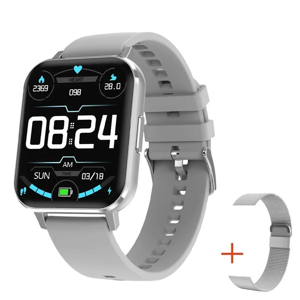 Zordai DTX 2024 Smartwatch – 1.78" Full Touch Fitness Tracker, Heart Rate & Sleep Monitor, IP67 Waterproof for Men