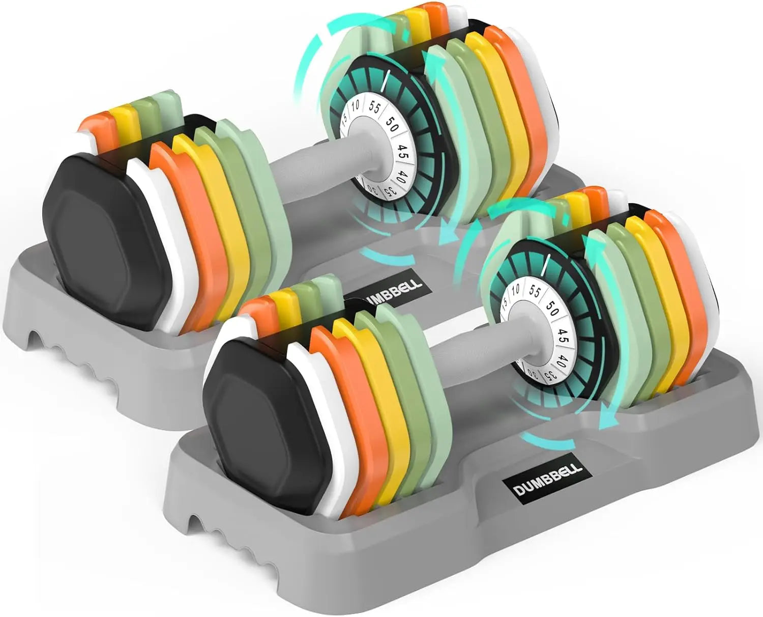 Adjustable Dumbbells Set