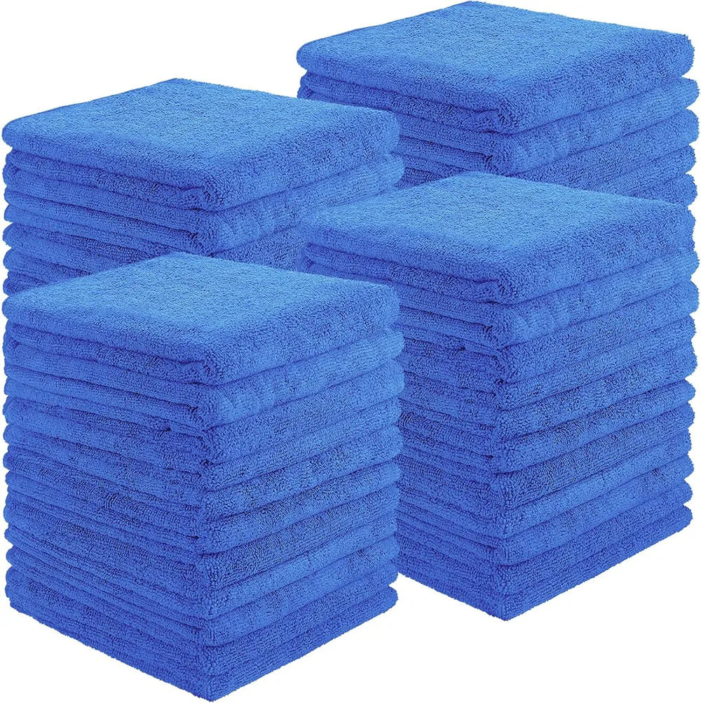 5/10/20PCS Bleach-Proof Microfiber Towels – Quick-Dry Absorbent Hand Towels for Salon, Gym, Spa, Bath, and Shaving