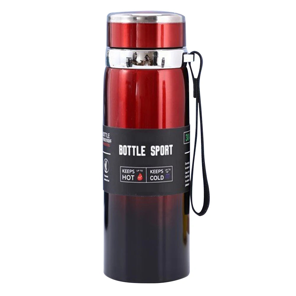 1000ml Insulated Stainless Steel Water Bottle – Portable Sports Vacuum Flask for Hot & Cold Drinks