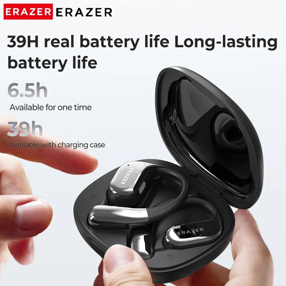Erazer X11 Open-Ear Bluetooth 5.4 Earphones – Waterproof Sports Headphones with HiFi Sound & 36H Battery