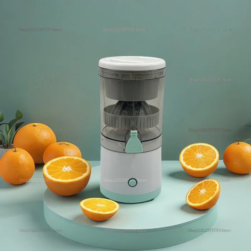 Wireless Automatic Citrus Juicer – USB Rechargeable Fruit Juice Maker (Portable, Residue Separation)