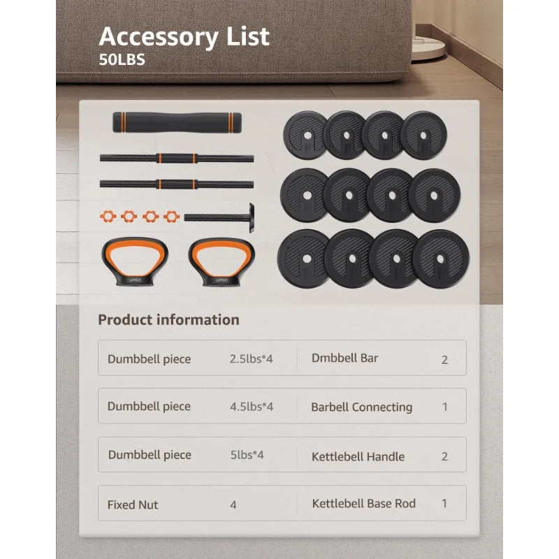 Adjustable Dumbbell Set
