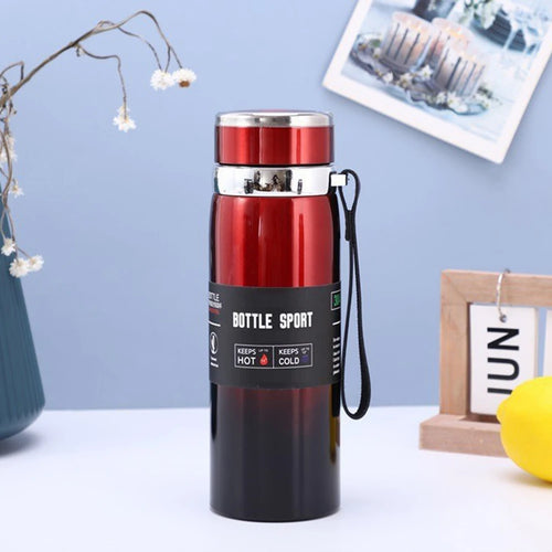 1000ml Insulated Stainless Steel Water Bottle – Portable Sports Vacuum Flask for Hot & Cold Drinks