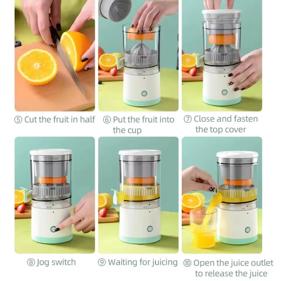 Wireless Automatic Portable Electric Juicer